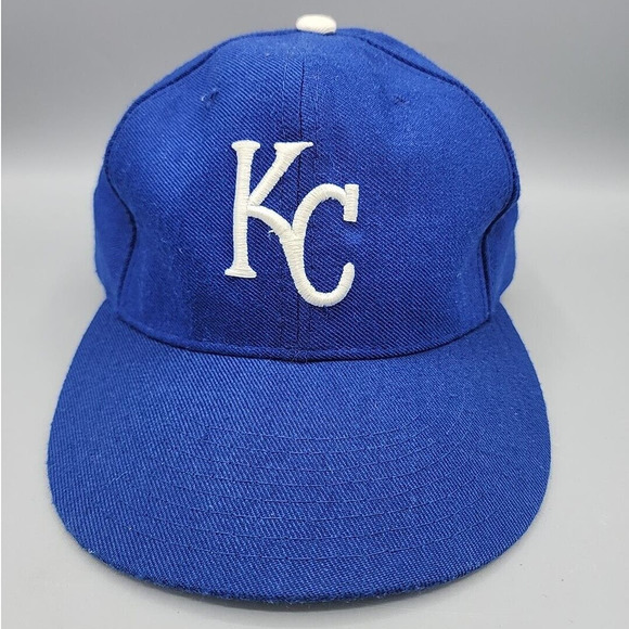 Kansas City Royals New Era 100% Wool Fitted Hat Auth. Diamond Collection Cap Hat - Picture 1 of 11